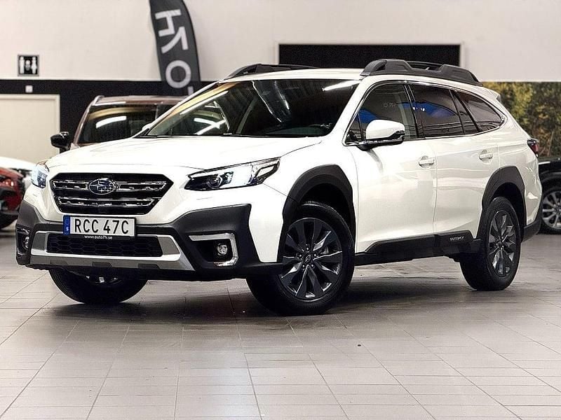 Vit Begagnad 2024 Subaru Outback Kombi | 389 900 kr (Bra pris) - Bild 1/4