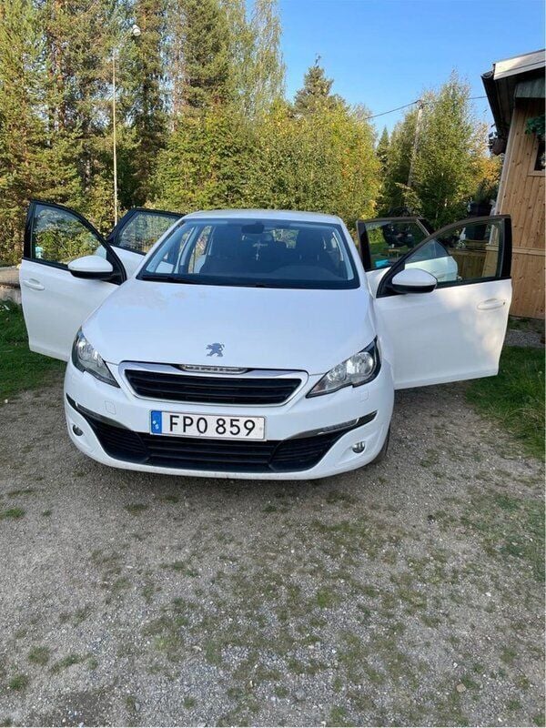 Vit Begagnad 2016 Peugeot 308 Active Kombi | 50 000 kr (Superpris) - Bild 1/4