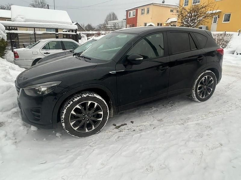 Svart Begagnad 2016 Mazda CX-5 SUV | 79 900 kr (Marknadspris) - Bild 1/4