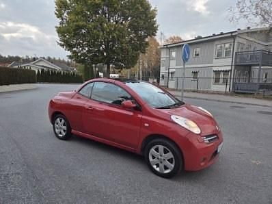 Röd Begagnad 2006 Nissan Micra Cab | 24 500 kr - Bild 1/4