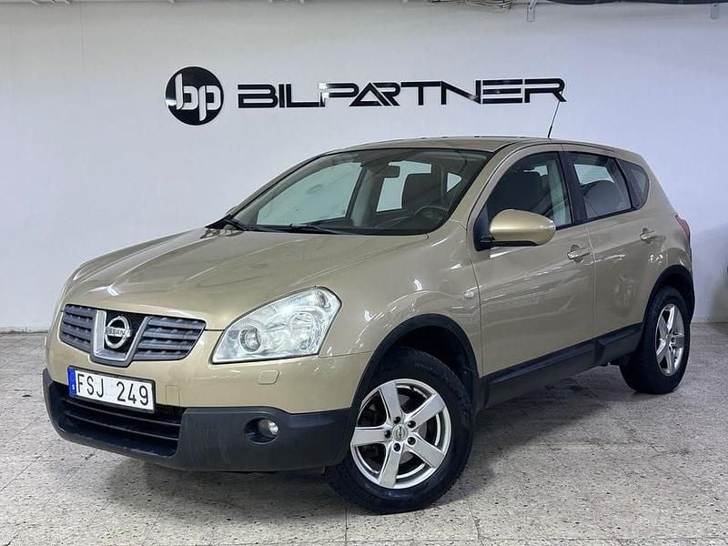 Ljusgul Begagnad 2008 Nissan Qashqai SUV | 49 900 kr (Marknadspris) - Bild 1/4