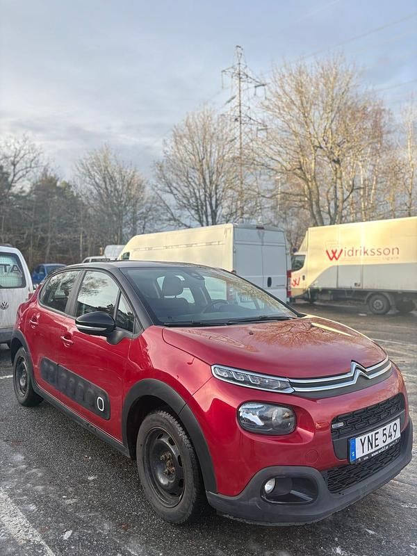 Begagnad 2017 Citroën C3 Halvkombi | 74 999 kr (Marknadspris) - Bild 1/4
