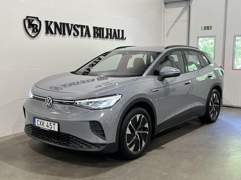 Grå Begagnad 2021 VW ID.4 Pro Performance SUV | 238 700 kr (Marknadspris) - Bild 1/4