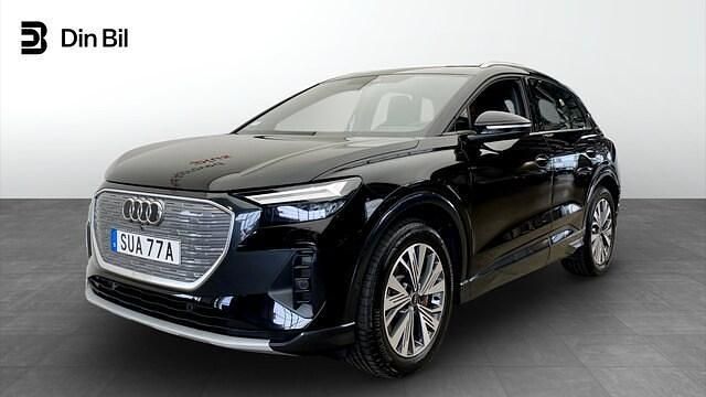 Svart Begagnad 2022 Audi Q4 e-tron Advanced Plus SUV | 439 000 kr (Marknadspris) - Bild 1/4