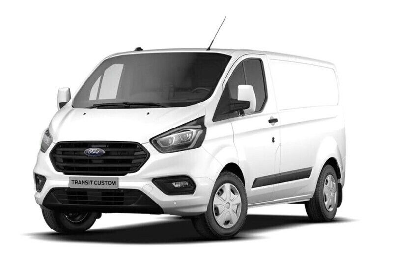 Vit Ny 2024 Ford Transit Custom Trend | 459 000 kr (Marknadspris) - Bild 1/4