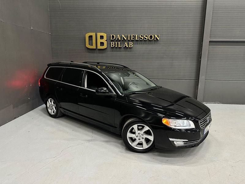 Svart Begagnad 2014 Volvo V70 Momentum Kombi | 99 800 kr (Bra pris) - Bild 1/4