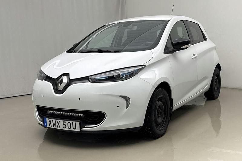 Begagnad Renault Zoe 80 kW (109 HK) 2019 Vit Halvkombi