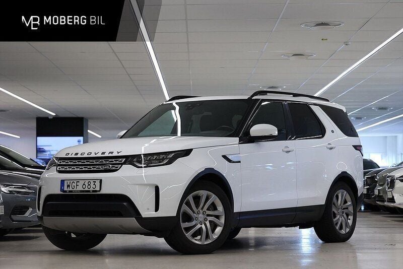 Vit Begagnad 2018 Land Rover Discovery 5 HSE SUV | 389 900 kr (Marknadspris) - Bild 1/3