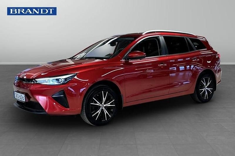 Röd Begagnad 2022 MG MG5 EV Luxury Kombi | 209 900 kr (Marknadspris) - Bild 1/4