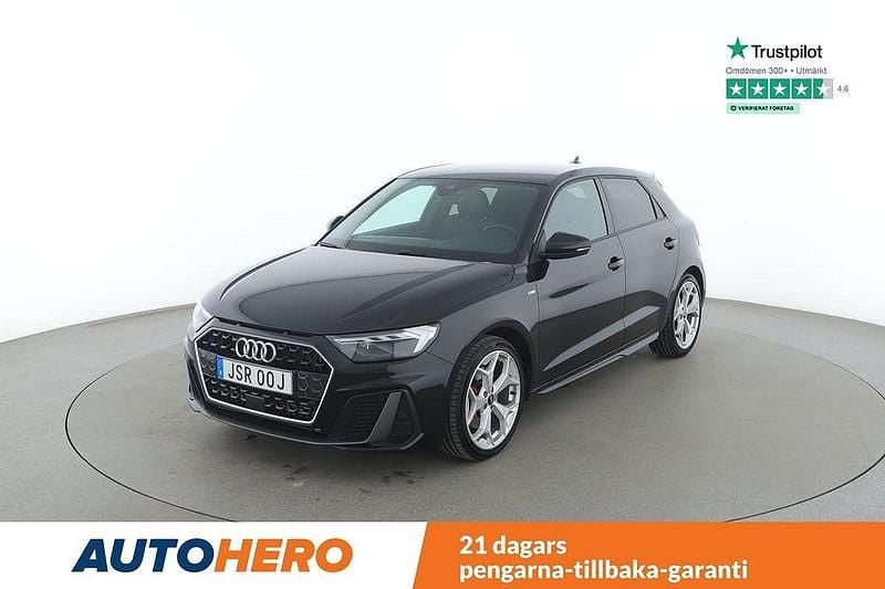 Svart Begagnad 2022 Audi A1 Sportback Halvkombi | 299 000 kr - Bild 1/4