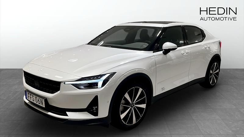 Vit Begagnad 2022 Polestar 2 Halvkombi | 309 900 kr (Marknadspris) - Bild 1/4