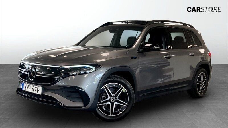 Grå Begagnad 2023 Mercedes EQB350 AMG SUV | 509 900 kr - Bild 1/4