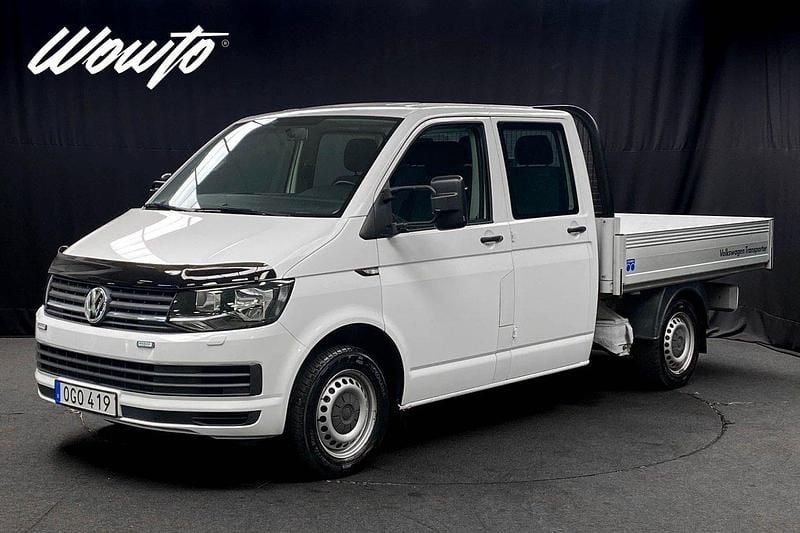 Vit Begagnad 2017 VW T6 Van | 299 800 kr - Bild 1/3