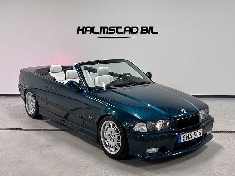 Mörkgrön Begagnad 1996 BMW 328 Cabriolet M Sport Cab | 199 900 kr - Bild 1/4