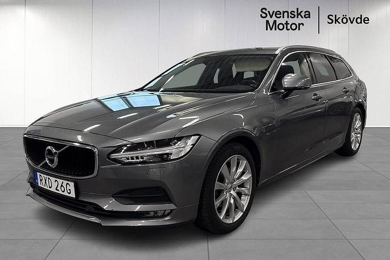 Grå Begagnad 2020 Volvo V90 Kombi | 289 200 kr (Marknadspris) - Bild 1/4