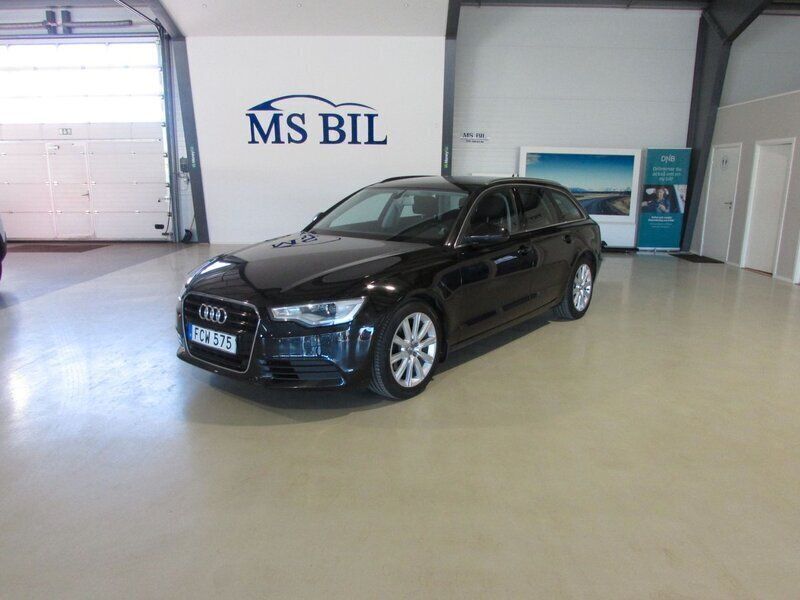 Svart Begagnad 2014 Audi A6 Proline Kombi | 115 000 kr (Marknadspris) - Bild 1/4