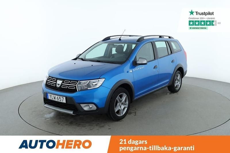 Blå Begagnad 2017 Dacia Logan MCV Stepway Kombi | 88 000 kr (Marknadspris) - Bild 1/4
