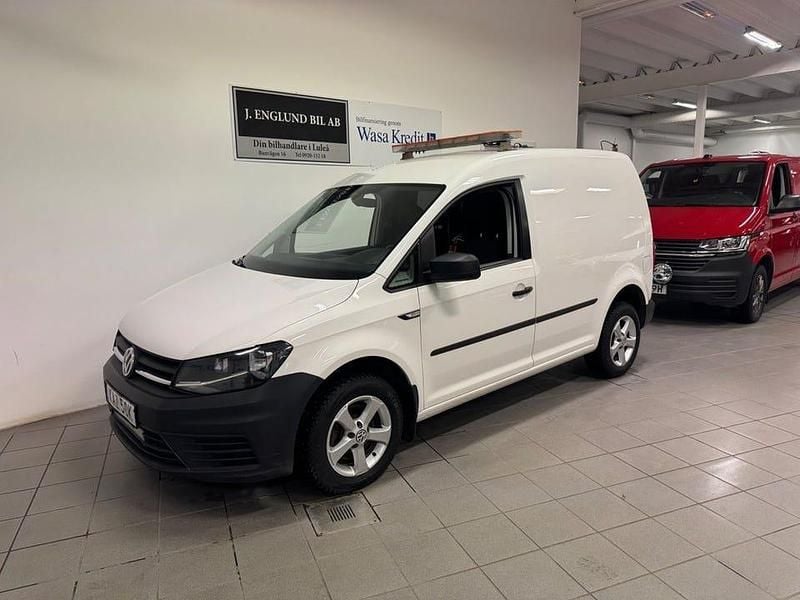Begagnad VW Caddy 150 HK (110 kW) 2020 Vit Minibuss