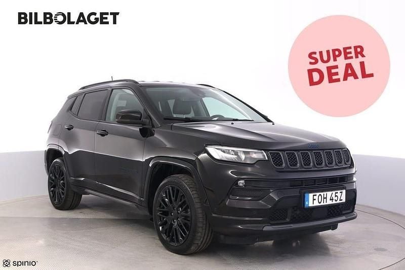 Svart Begagnad 2022 Jeep Compass SUV | 219 500 kr (Bra pris) - Bild 1/4