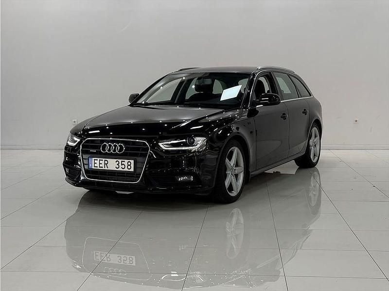 Svart Begagnad 2014 Audi A4 Kombi | 129 900 kr (Marknadspris) - Bild 1/4