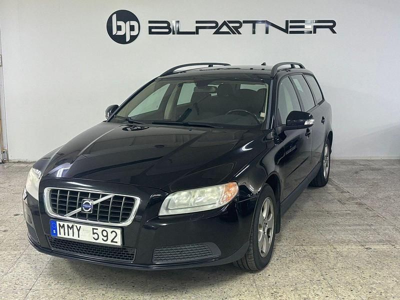 Svart Begagnad 2008 Volvo V70 Kombi | 49 900 kr (Marknadspris) - Bild 1/4