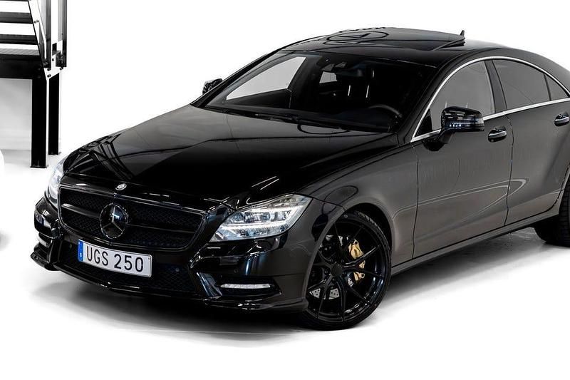 Begagnad Mercedes CLS350 AMG 265 HK (194 kW) 2012 Svart Sportkupé