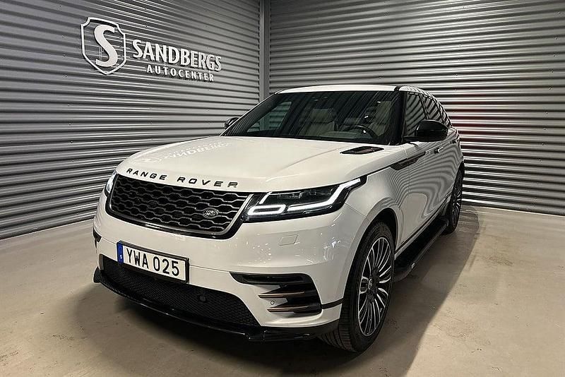 Vit Begagnad 2017 Land Rover Range Rover Velar R-Dynamic SUV | 389 500 kr (Marknadspris) - Bild 1/4