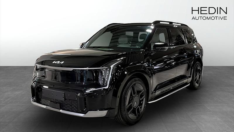 Svart Ny 2025 Kia EV9 GT-Line SUV | 889 900 kr - Bild 1/4