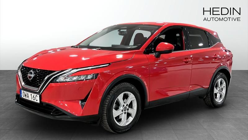 Röd Begagnad 2023 Nissan Qashqai N-Connecta SUV | 304 900 kr (Marknadspris) - Bild 1/4