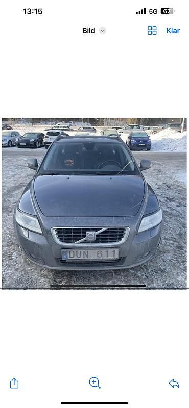Begagnad Volvo V50 Momentum 136 HK (100 kW) 2010 Grå Kombi
