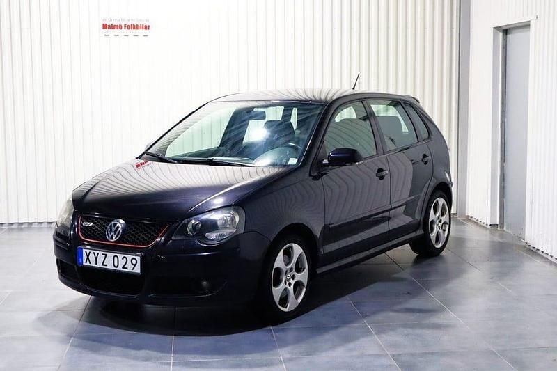 Begagnad VW Polo GTI 150 HK (110 kW) 2006 Svart Halvkombi