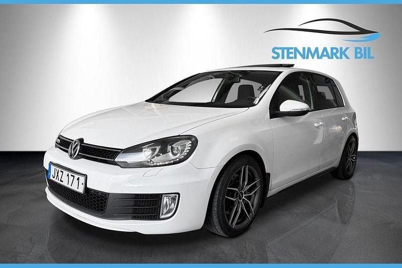 Vit Begagnad 2011 VW Golf VI GTD Halvkombi | 99 000 kr (Marknadspris) - Bild 1/4