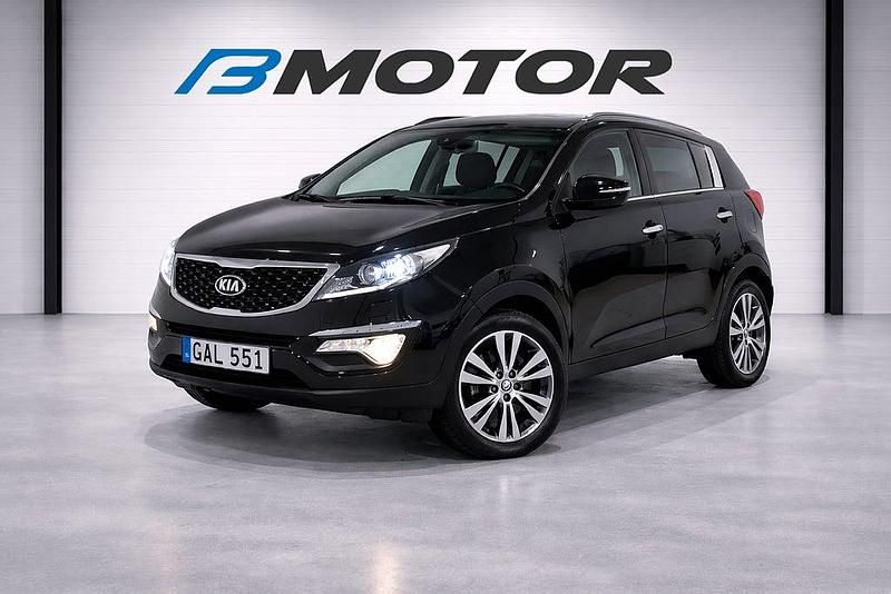 Begagnad Kia Sportage 135 HK (99 kW) 2014 Svart SUV