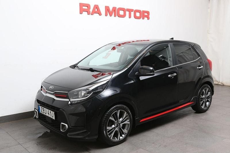 Svart Begagnad 2020 Kia Picanto GT-Line Halvkombi | 139 800 kr (Marknadspris) - Bild 1/4