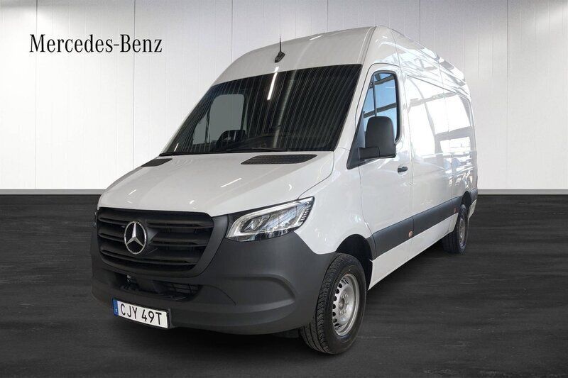 Vit Ny 2025 Mercedes Sprinter Van | 655 000 kr - Bild 1/4
