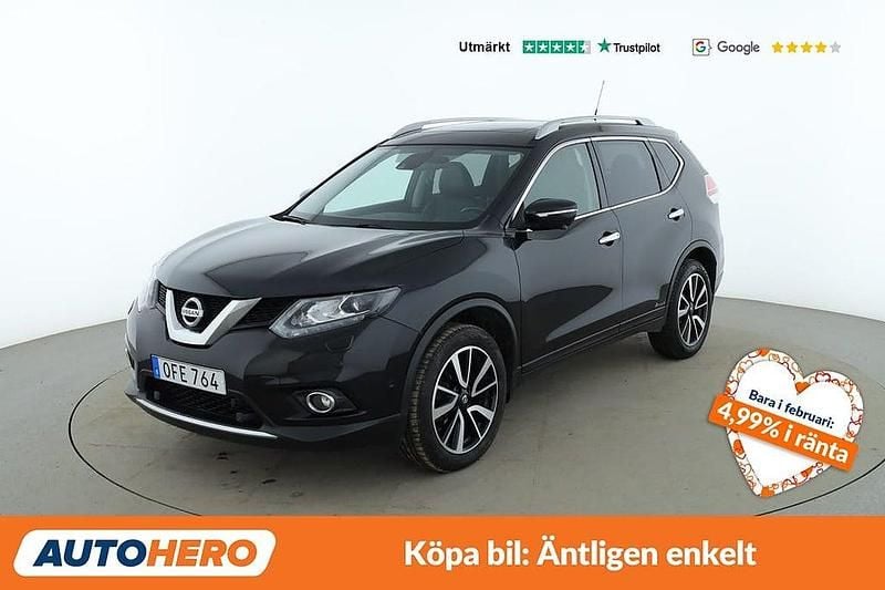 Begagnad Nissan X-Trail 360º 132 HK (97 kW) 2016 Svart SUV