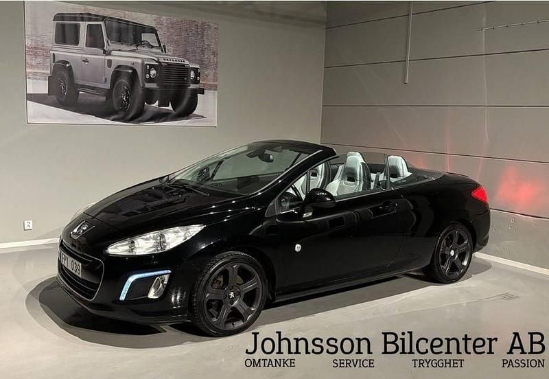Svart Begagnad 2012 Peugeot 308 CC Cab | 99 900 kr (Marknadspris) - Bild 1/4