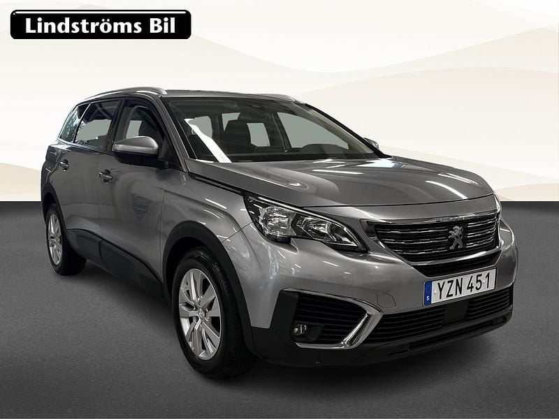 Begagnad Peugeot 5008 132 HK (97 kW) 2017 Grå Minibuss