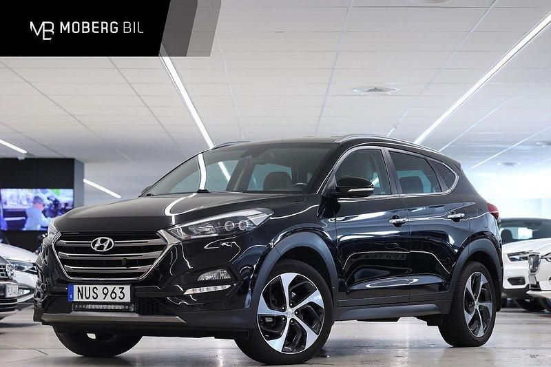 Svart Begagnad 2015 Hyundai Tucson Comfort SUV | 129 900 kr (Lite dyr) - Bild 1/3