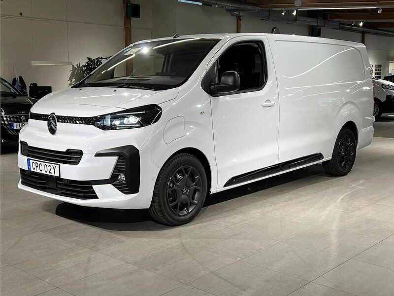 Vit (vit kaolin) Ny 2025 Citroën e-Jumpy Business Class Minibuss | 692 375 kr (Dyr) - Bild 1/4