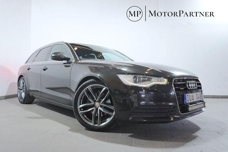 Svart Begagnad 2013 Audi A6 Proline Kombi | 159 900 kr (Marknadspris) - Bild 1/4