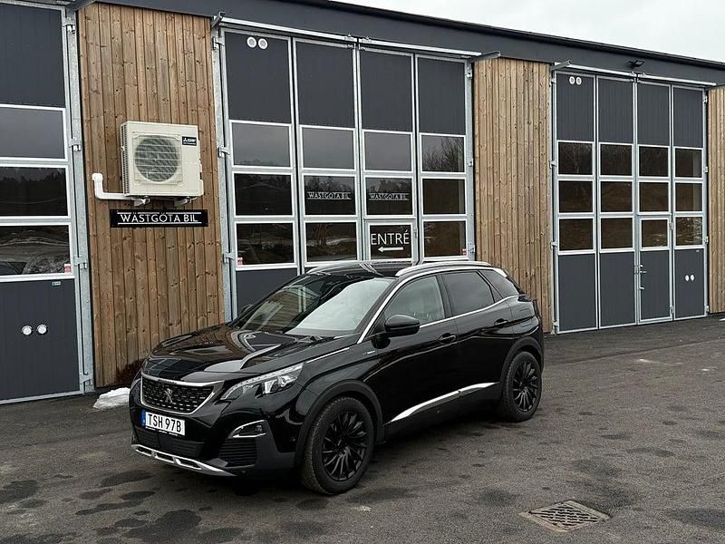 Svart Begagnad 2019 Peugeot 3008 GTi SUV | 199 900 kr (Lite dyr) - Bild 1/4