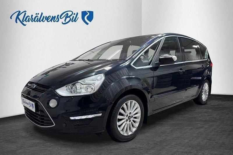 Svart Begagnad 2010 Ford S-MAX Business Edition Minibuss | 94 900 kr (Marknadspris) - Bild 1/4