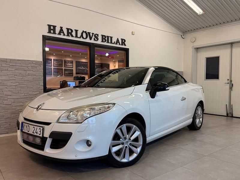 Vit Begagnad 2010 Renault Mégane Cabriolet Cab | 69 900 kr - Bild 1/4