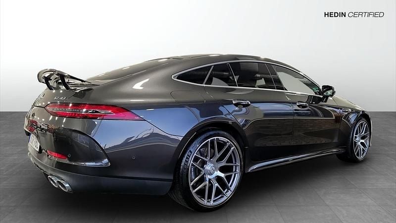 Begagnad Mercedes AMG GT 43 AMG 367 HK (269 kW) 2022 Grå (grey) Sportkupé