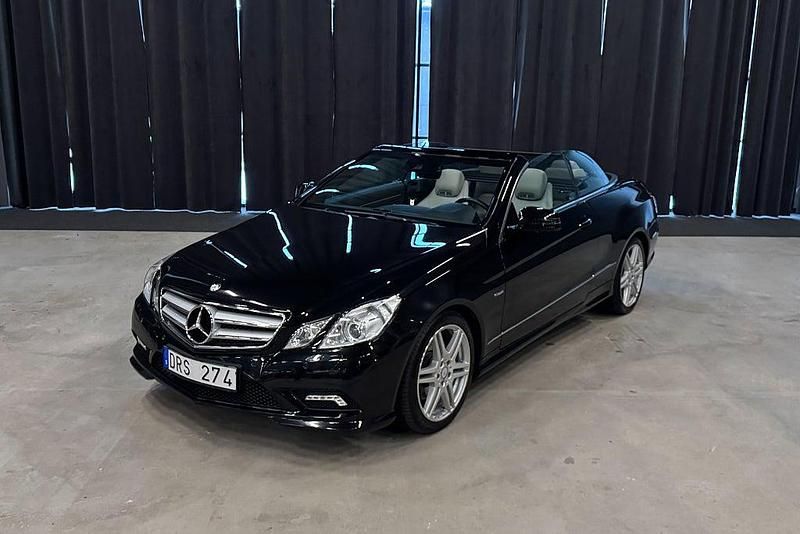 Begagnad Mercedes E350 AMG 292 HK (214 kW) 2010 Svart Cab