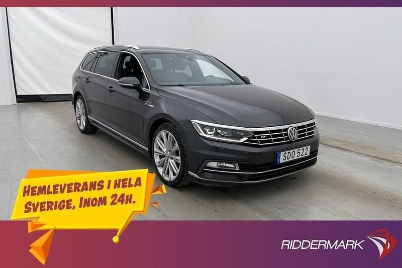 Grå Begagnad 2018 VW Passat GTS Kombi | 239 800 kr (Marknadspris) - Bild 1/3