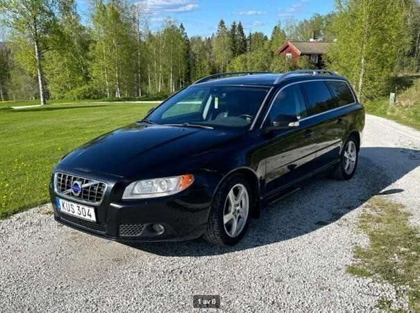Svart Begagnad 2011 Volvo V70 Summum Kombi | 75 000 kr (Superpris) - Bild 1/3