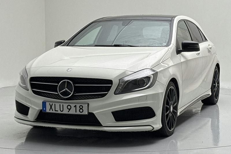 Vit Begagnad 2015 Mercedes A220 | 149 000 kr - Bild 1/4