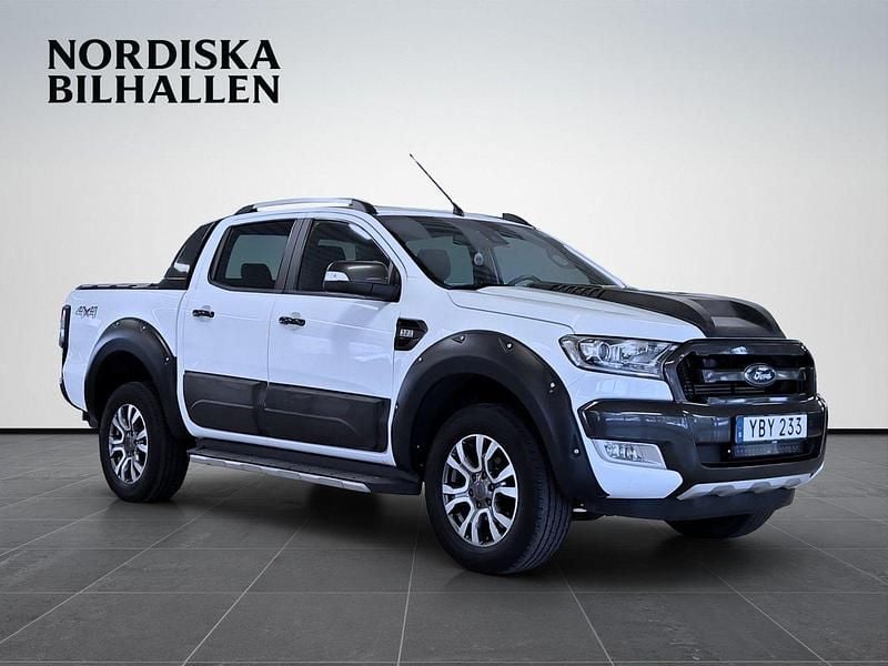 Vit Begagnad 2016 Ford Ranger Pickup | 219 795 kr (Marknadspris) - Bild 1/4